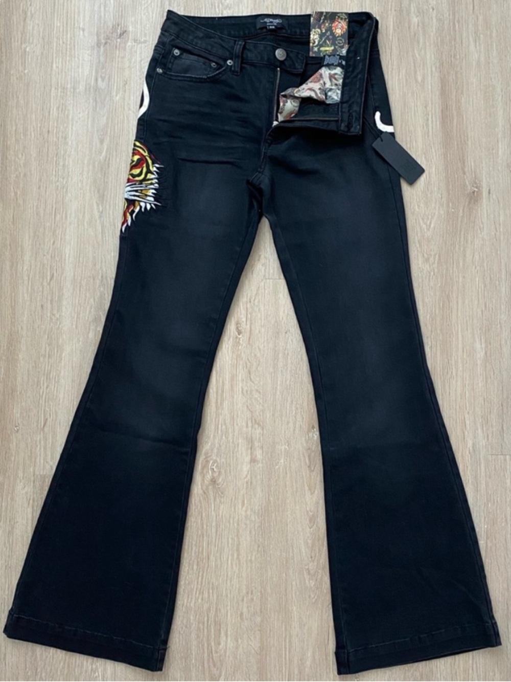 Ed Hardy Dark Denim Jeans - Picture 3 of 5
